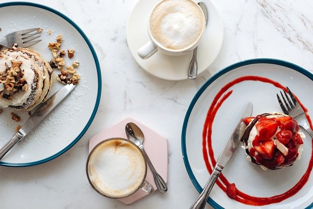 Breakfast and Desserts.